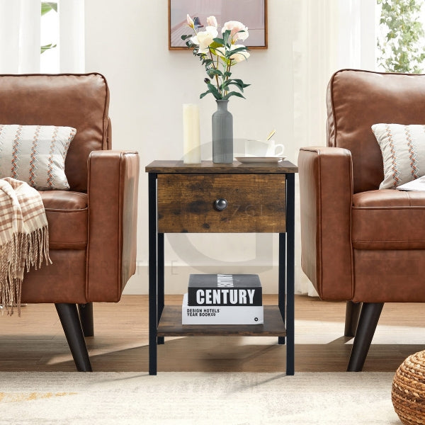 Coffee Table with 1 Drawer & Open Shelf Tarif