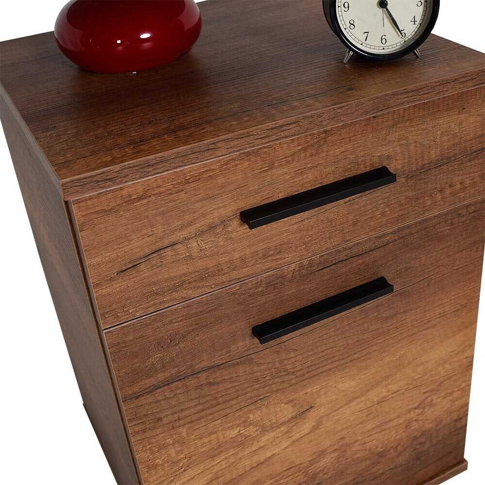 Newline Nightstand W/ One Drawer & One Section Oslo Walnut KMD