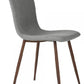 Dining Chairs Fabric Upholstered Metal Legs Scargill