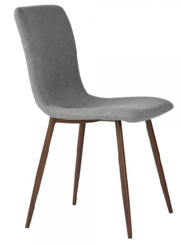 Dining Chairs Fabric Upholstered Metal Legs Scargill