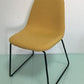 Dining Chairs Velvet Upholstered U Shaped Metal Legs Suva