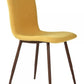 Dining Chairs Fabric Upholstered Metal Legs Scargill