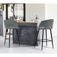 Barstools Velvet Upholstered Bar Stools Aldridge