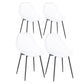 Dining Chairs Design Plastic Seat Metal Legs Kroos