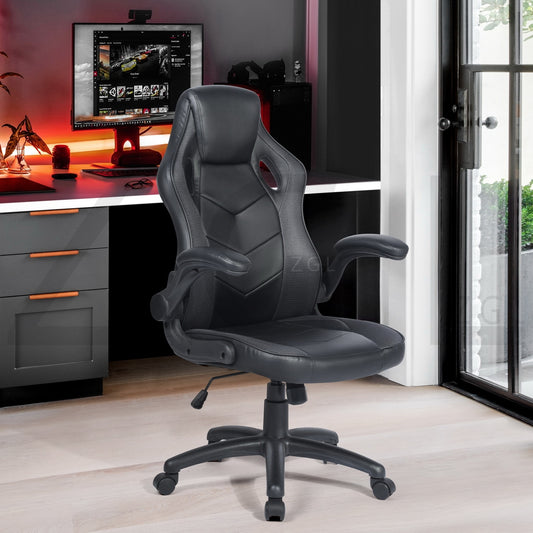 Gaming Chair Racing Office Chair Recliner Swivel Seat Height and Armrest Adjustable Little