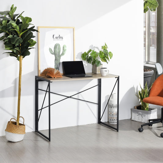 Folding Desk Writing Computer Desk Space Saving Harper