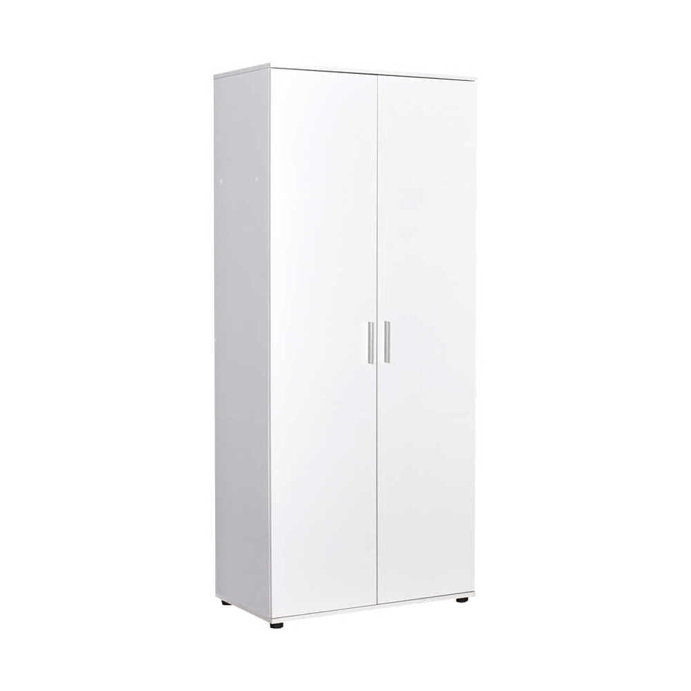 Trend Wardrobe W/ Two Doors White GRD