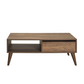 New Line Series Coffee Table W/ One Drawer Oslo Walnut SHP