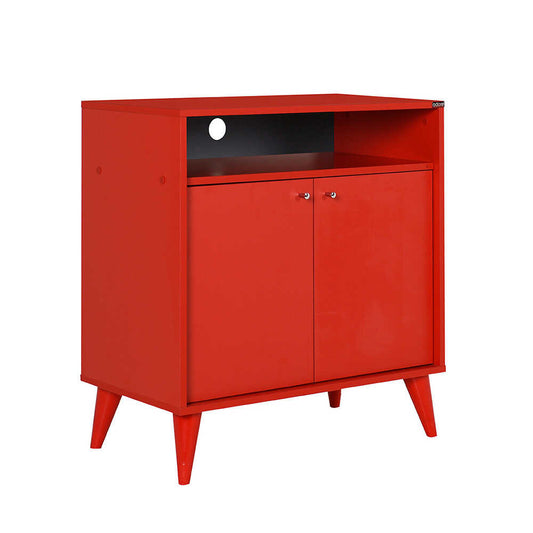 Multipurpose Cabinet W/ Two Doors Red ADR