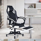 Gaming Chair Racing Office Chair Recliner Swivel Rocker with Headrest and Lumbar Pillow Burgendy