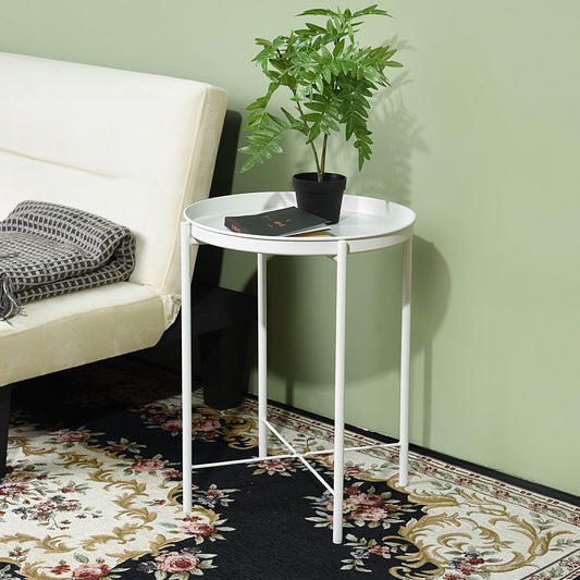 Folding Table with Removable Tray Gladom