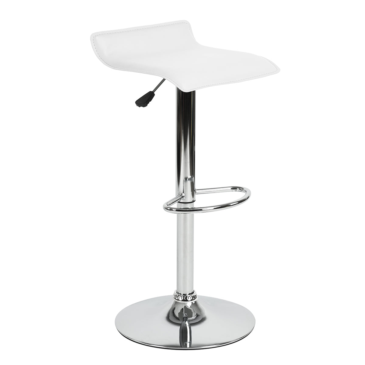 Barstools PVC Seat Swivel Height Adjustable Bar Stools Flanagan