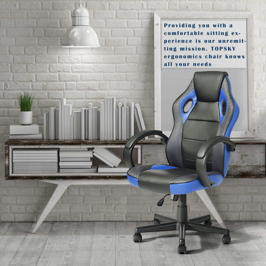 Gaming Chair Racing Office Chair Seat Height Adjustment Tunney