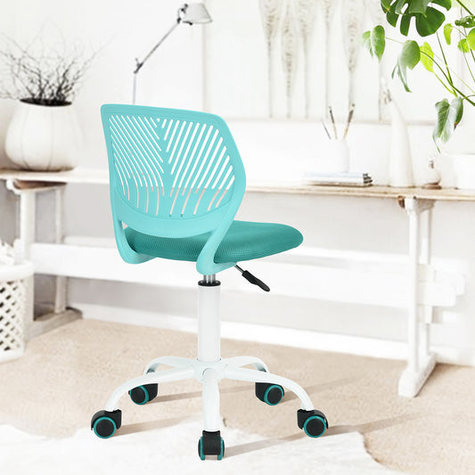 Home Study Chair Modern Home Office Desk Chair Mesh Upholstery Carnation