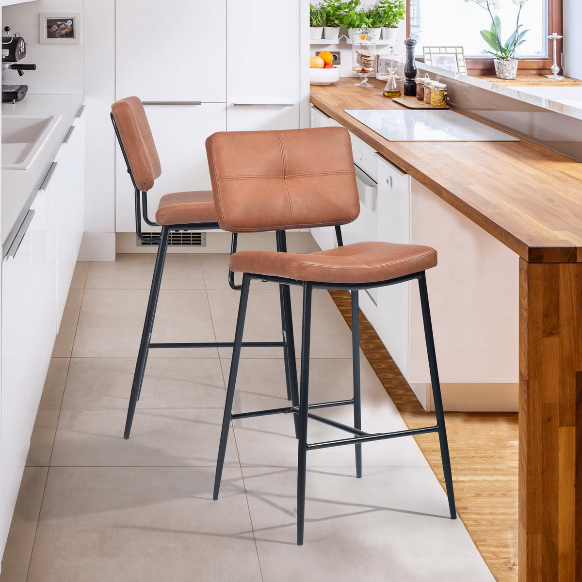 Barstools PU Upholstered Bar Stools Independence