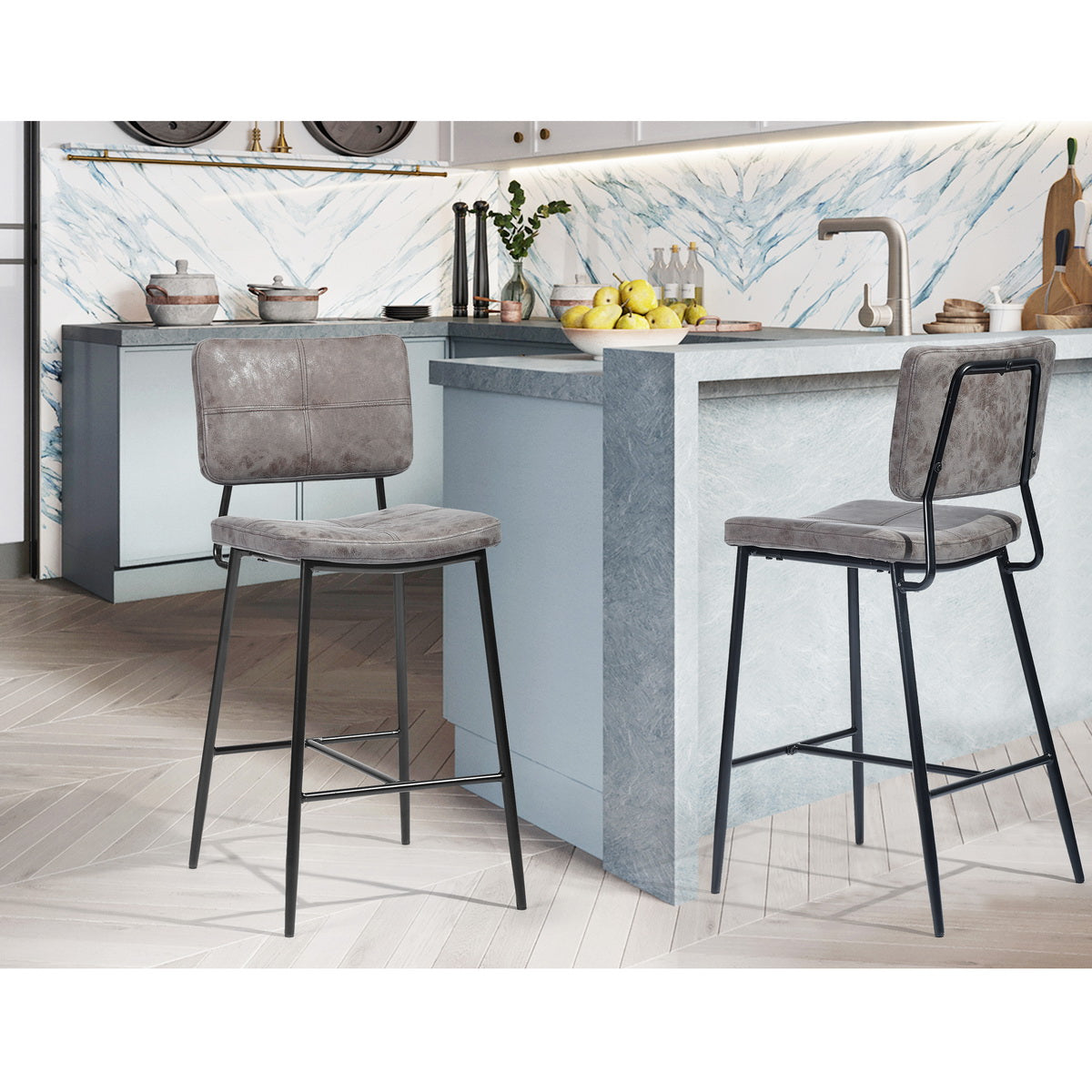 Barstools PU Upholstered Bar Stools Independence