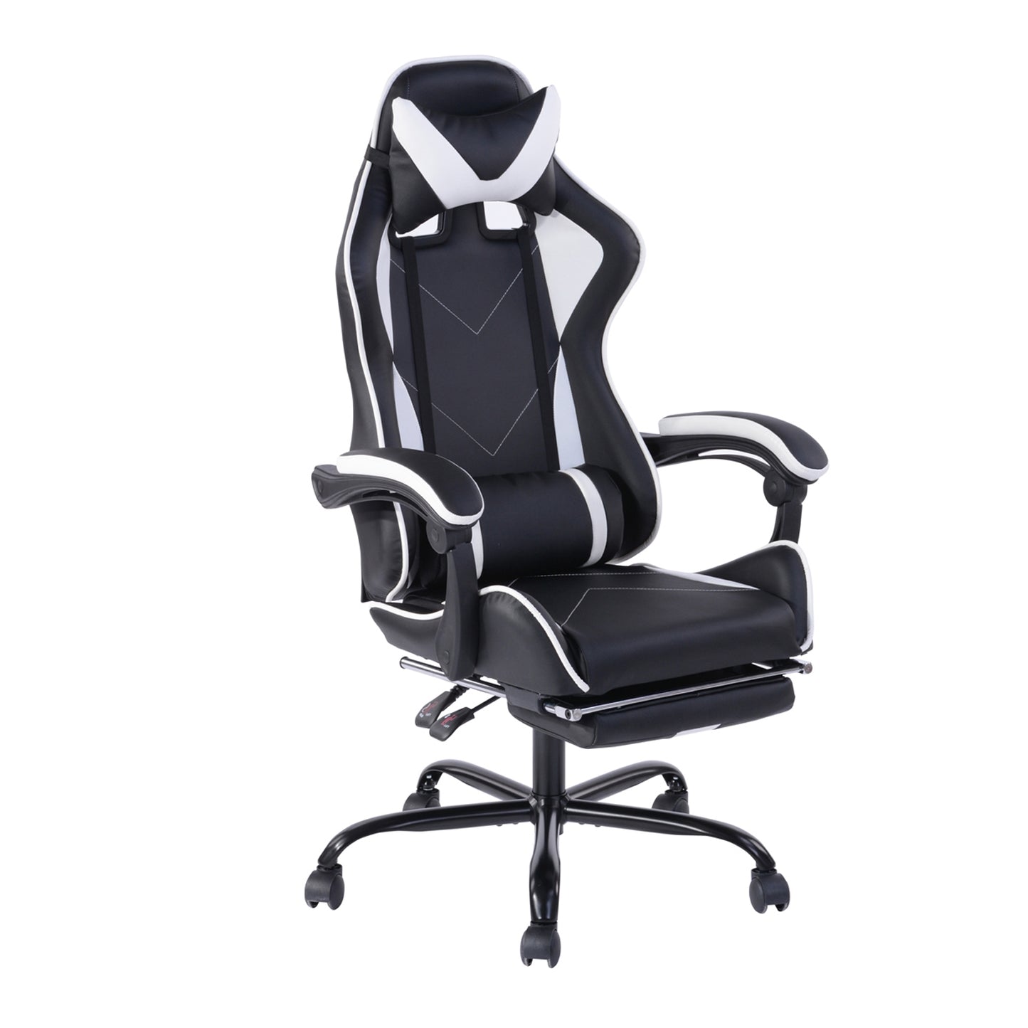 Gaming Chair Racing Office Chair Recliner Swivel Rocker with Headrest and Lumbar Pillow Todd
