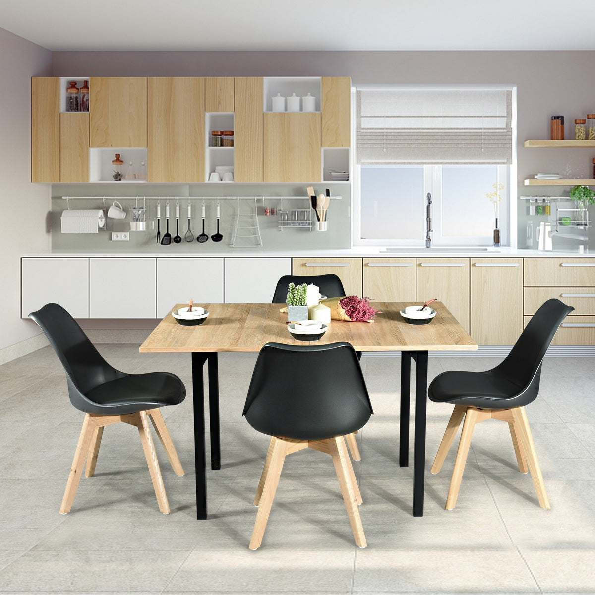 Dropleaf Extendable Dining Table Rectangular  Marlowe