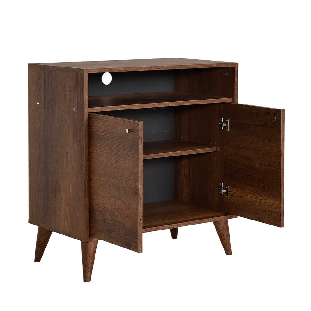 Multipurpose Cabinet W/ Two Doors Oslo Walnut ADR
