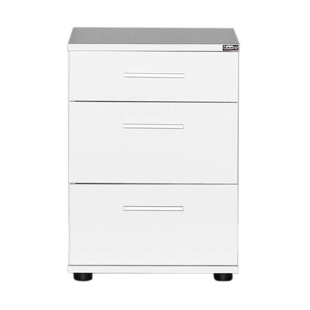 Newline Nightstand W/ Three Drawers White KMD
