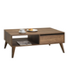 New Line Series Coffee Table W/ One Drawer Oslo Walnut SHP