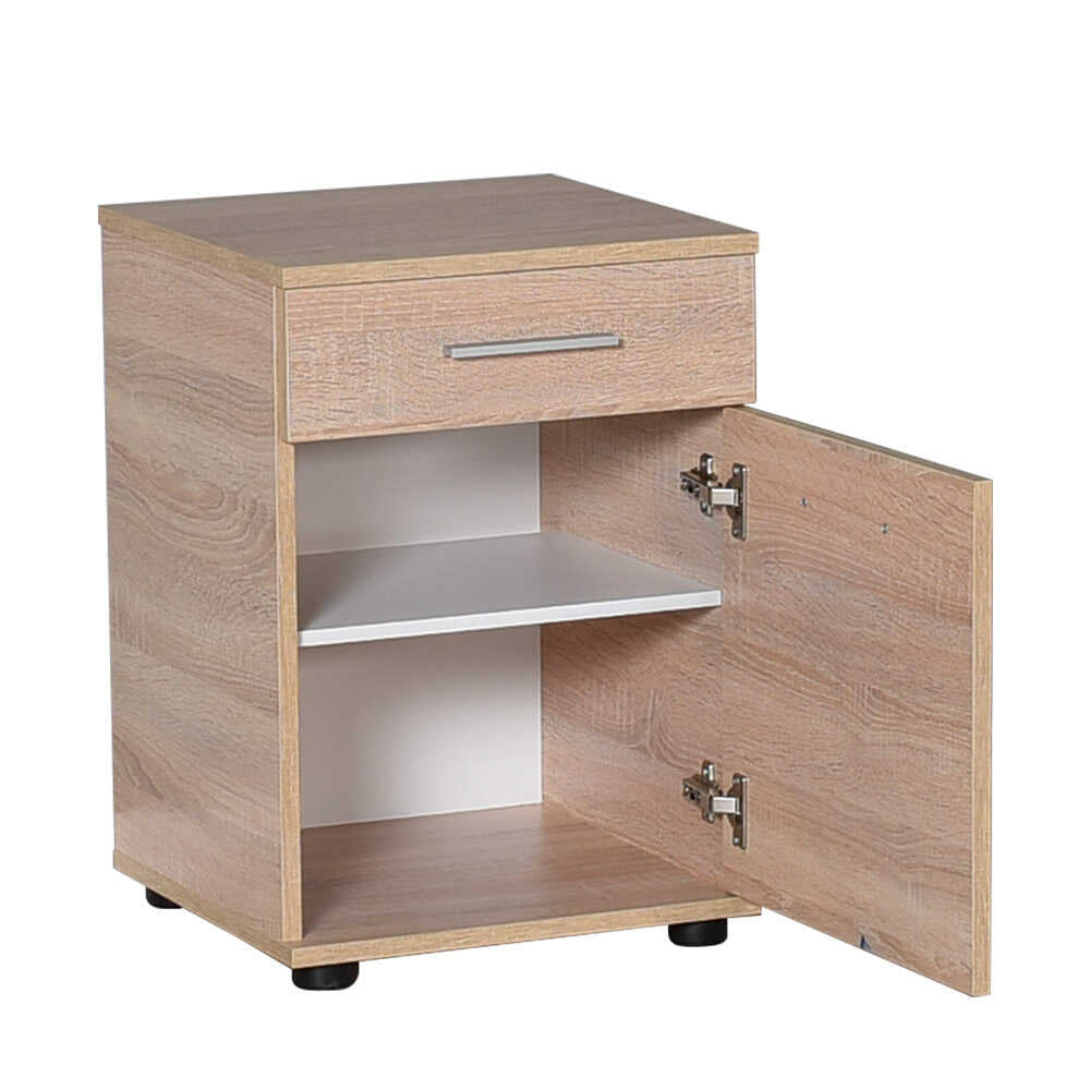 Newline Nightstand W/ One Drawer & One Section Sonoma KMD