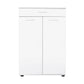 Multi Purpose Cabinet W/ Two Doors & One Drawer White ADR