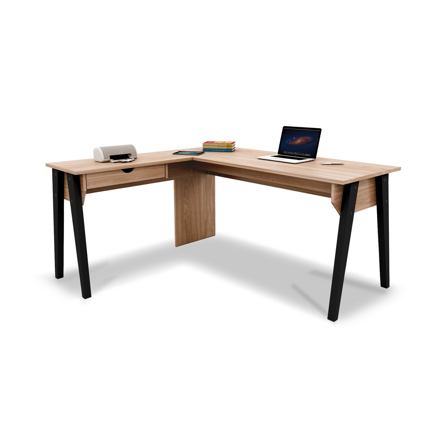 Corner Desk Oak SKANOR