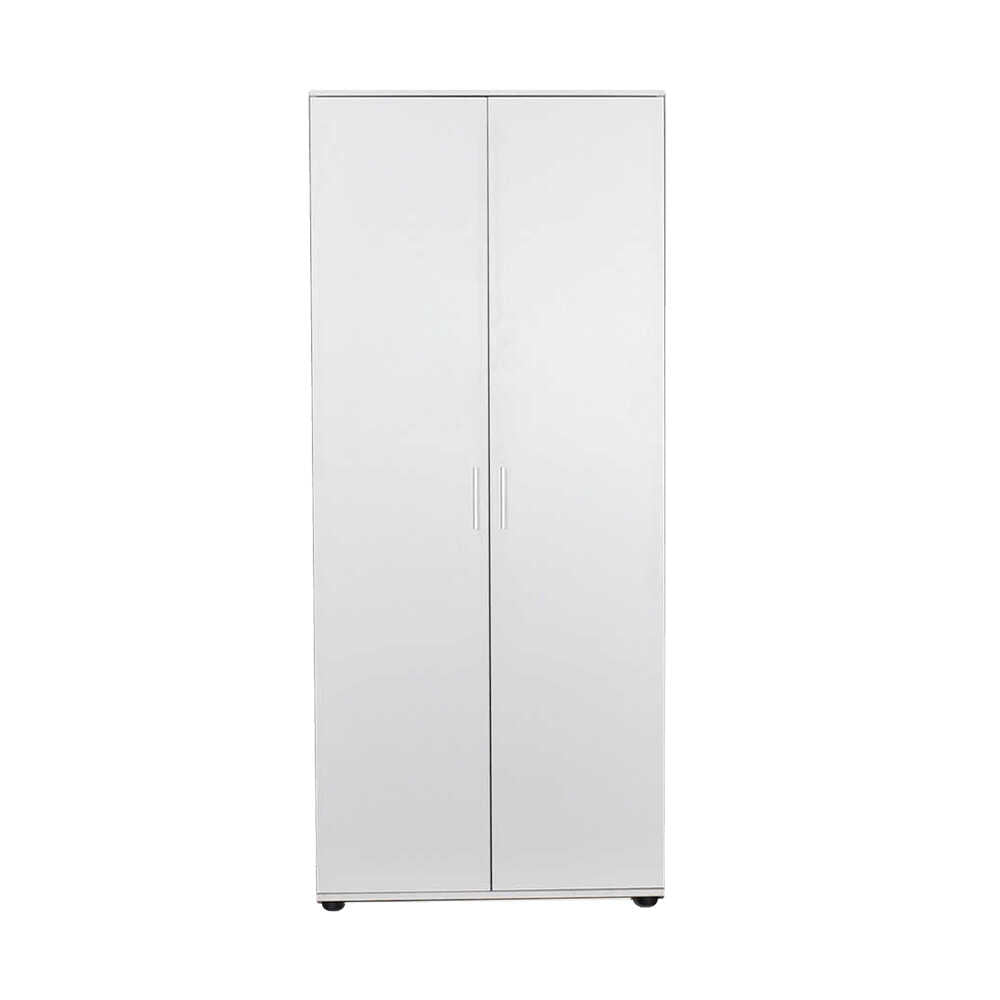 Trend Wardrobe W/ Two Doors White GRD