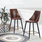 Barstools PU Upholstered Metal Legs Bar Stools Smeg