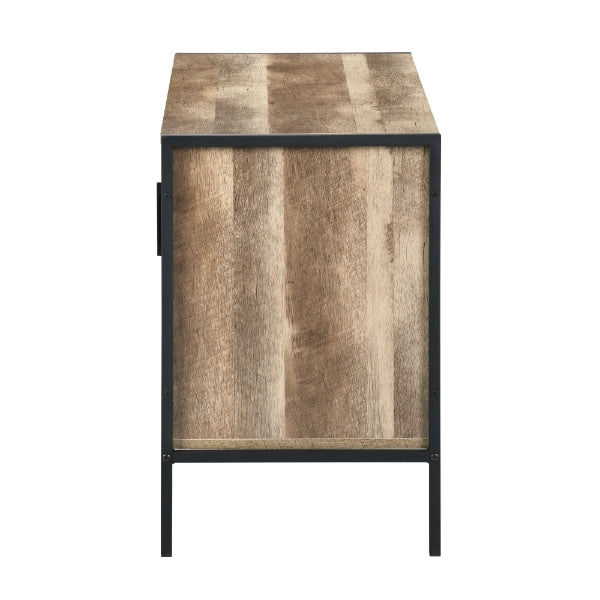 Sideboard Buffet Cabinet with 1 Door and 3 Shelves Loft