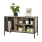 Sideboard Buffet Cabinet with 1 Door and 3 Shelves Loft