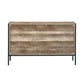 Sideboard Buffet Cabinet with 1 Door and 3 Shelves Loft