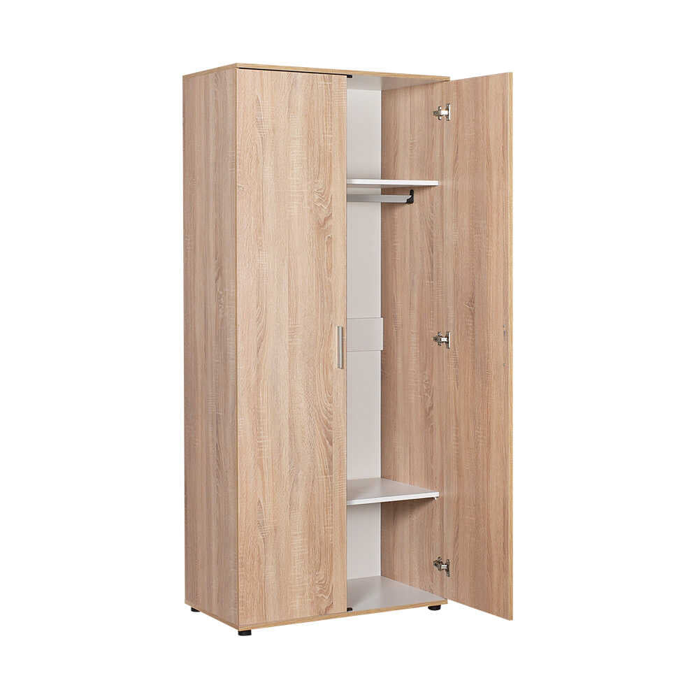 Trend Wardrobe W/ Two Doors Sonoma GRD