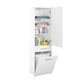 Laundry Cabinet W/ Laundry Basket Section & One Drawer & One Door High Gloss White ADR