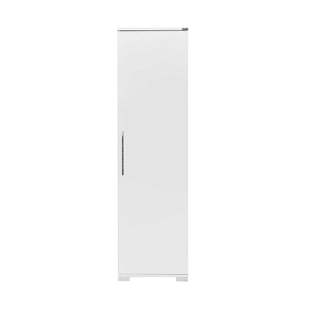 Multipurpose Cabinet W/ Four Shelves & One Door High Gloss White ADR