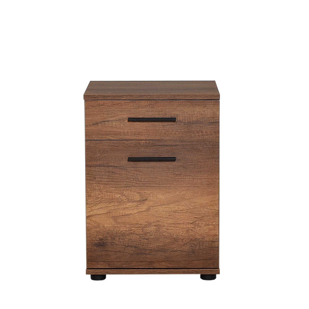 Newline Nightstand W/ One Drawer & One Section Oslo Walnut KMD