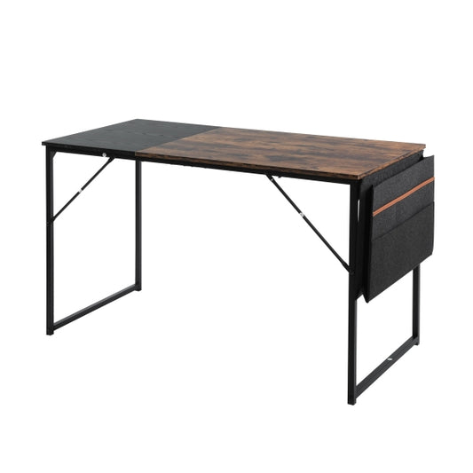 Industial Desk with Fabric Storage Bag Dembe