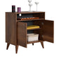 Multipurpose Cabinet W/ Two Doors Oslo Walnut ADR