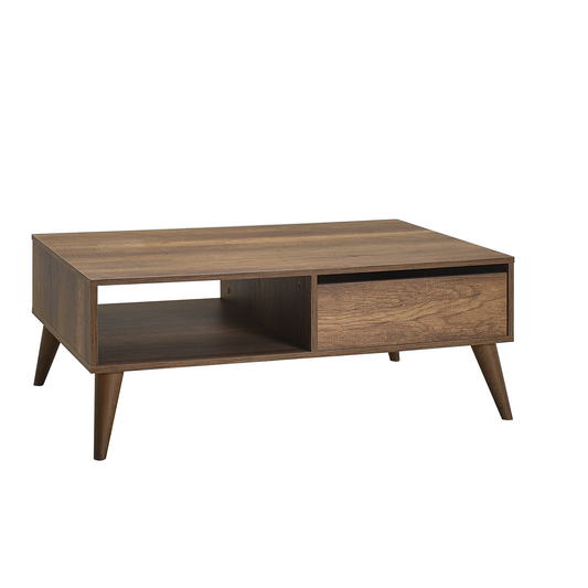 New Line Series Coffee Table W/ One Drawer Oslo Walnut SHP