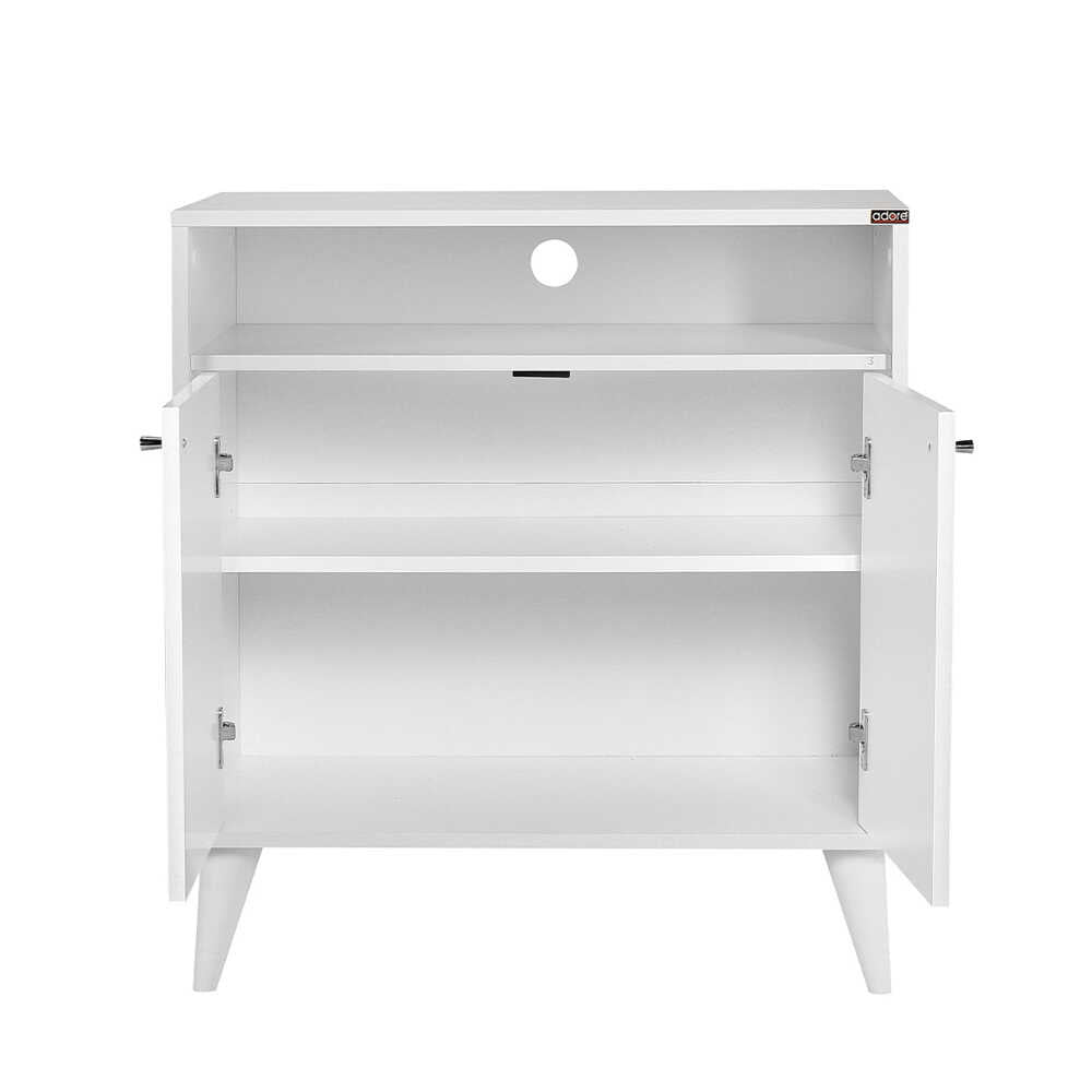Multipurpose Cabinet W/ Two Doors Diamond White ADR