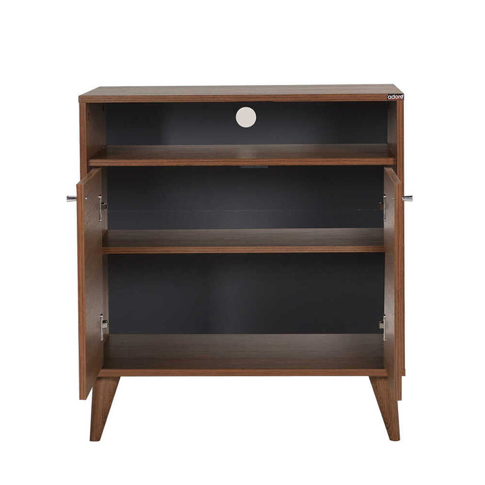 Multipurpose Cabinet W/ Two Doors Walnut ADR