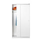 Wardrobe W/ Two Sliding Doors White SWD