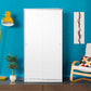 Wardrobe W/ Two Sliding Doors White SWD