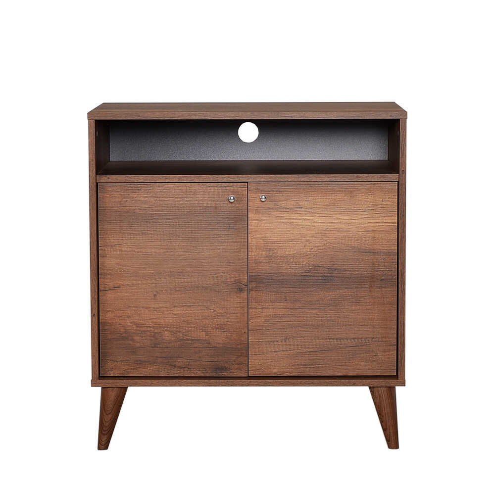 Multipurpose Cabinet W/ Two Doors Oslo Walnut ADR