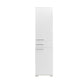 Multipurpose Cabinet W/ Two Sections & One Drawer   High Gloss White ADR
