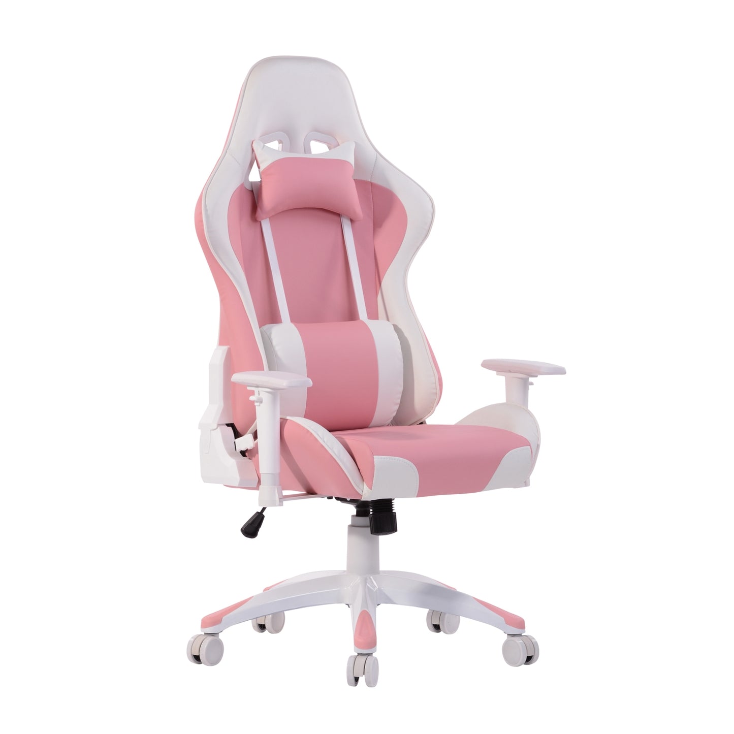 Gaming Chair Racing Office Chair Recliner Swivel Rocker with Headrest and Lumbar Pillow Chenille