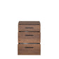 Newline Nightstand W/ Three Drawers Oslo Walnut KMD