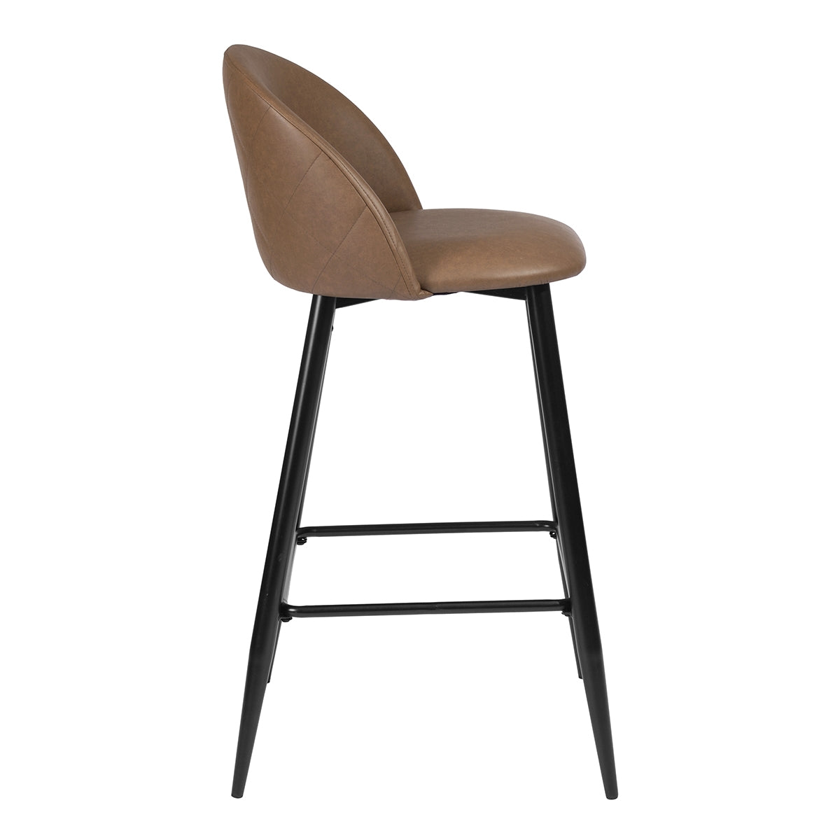 Barstools PU Upholstered Bar Stools Haseeb