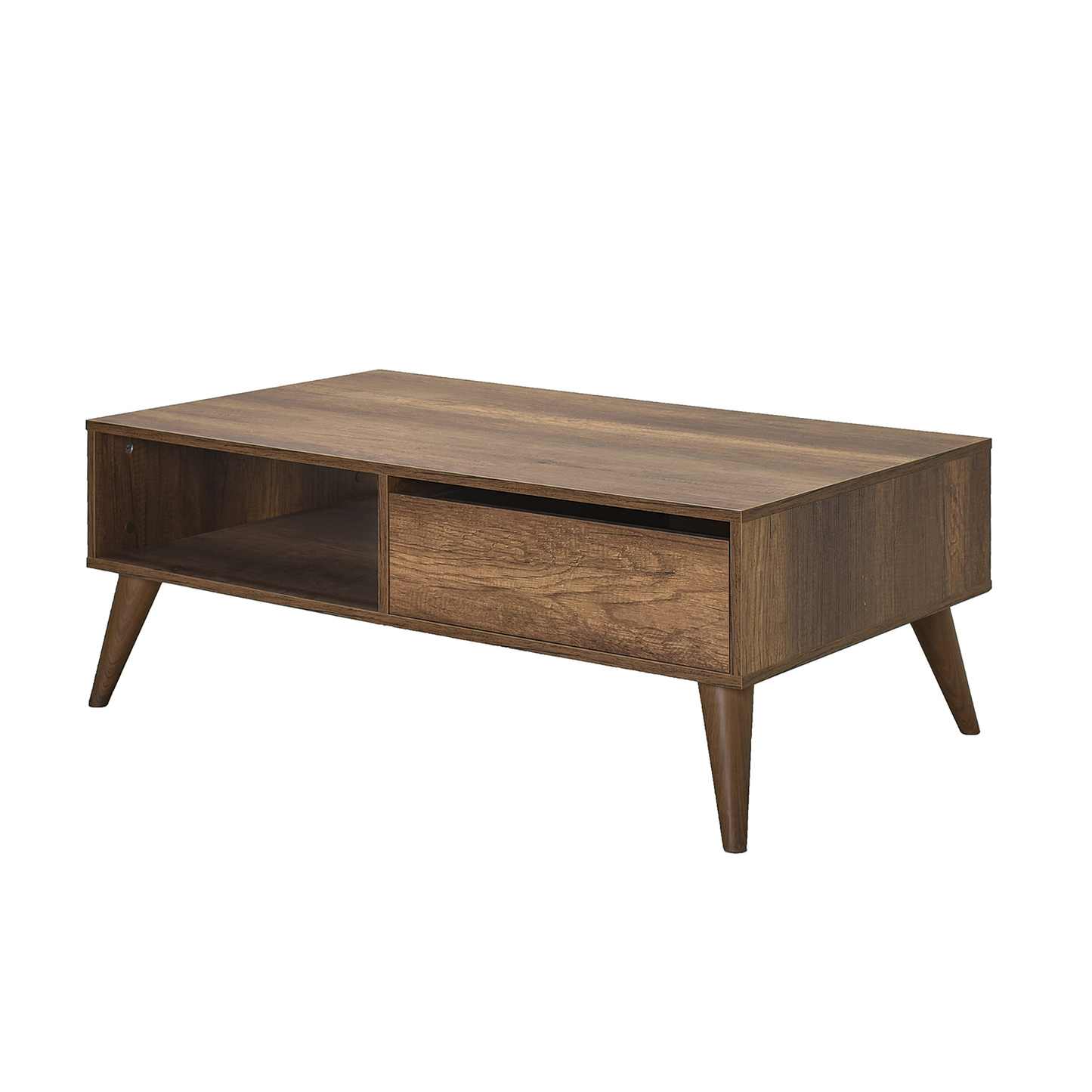 New Line Series Coffee Table W/ One Drawer Oslo Walnut SHP